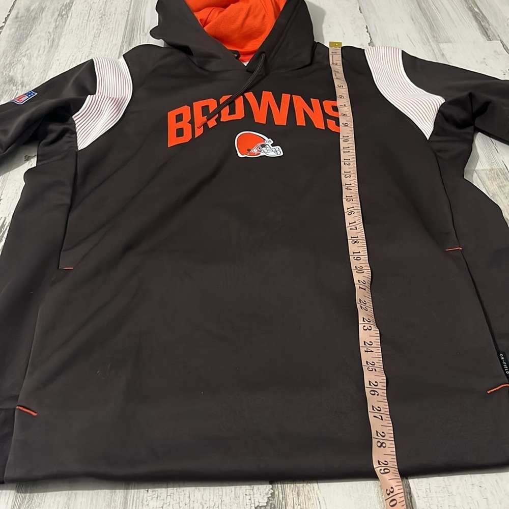 Nike Cleveland Browns Therma-Fit Hoodie Size Large - Picture 13 of 13